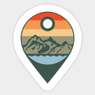 nature traveler Sticker